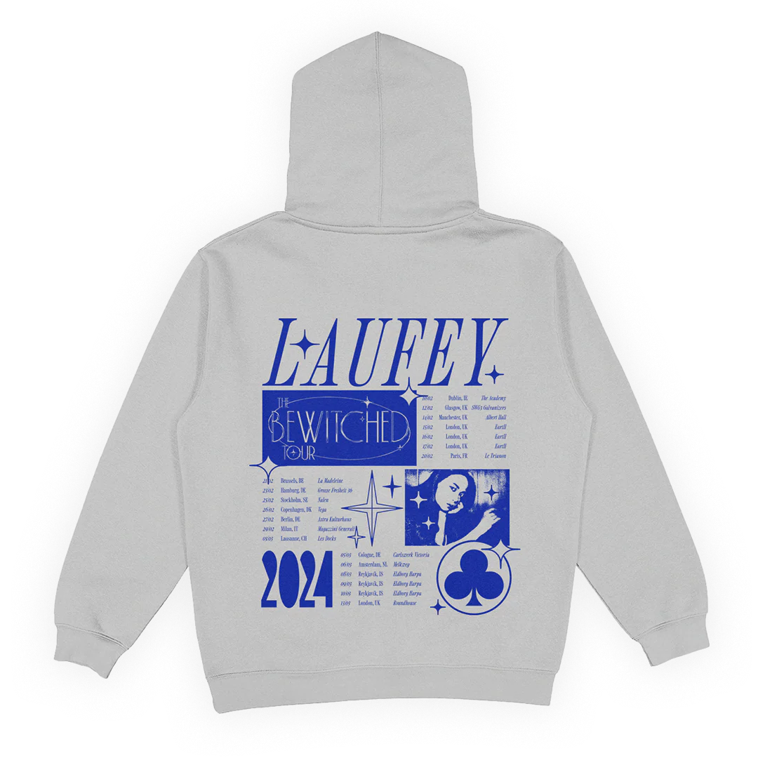 Laufey Tour Merch - Music Notes Hoodie