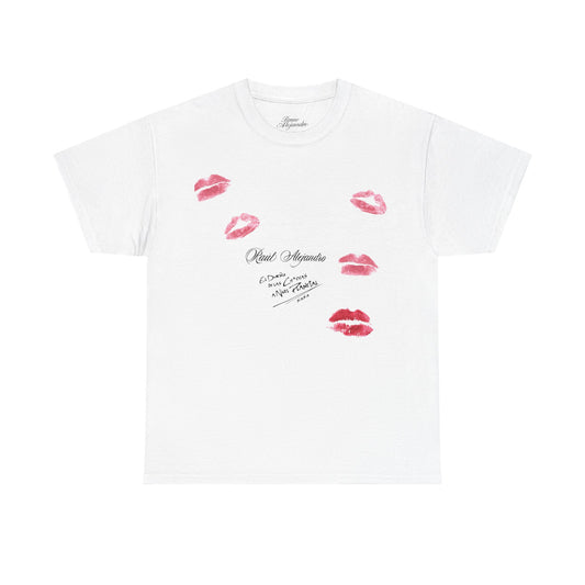 Laufey Tour Merch XOXO White Tour Tee