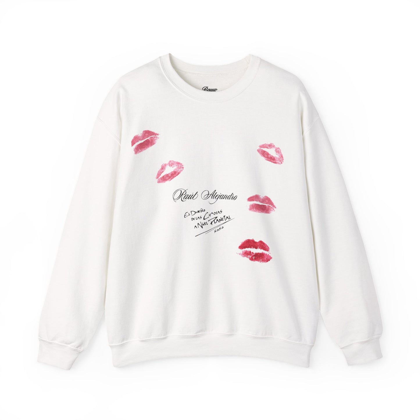 Laufey Tour Merch XOXO WHite Tour Crewneck