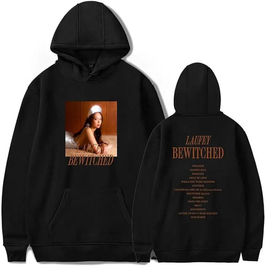 Laufey Tour Merch - Floral Print Hoodie