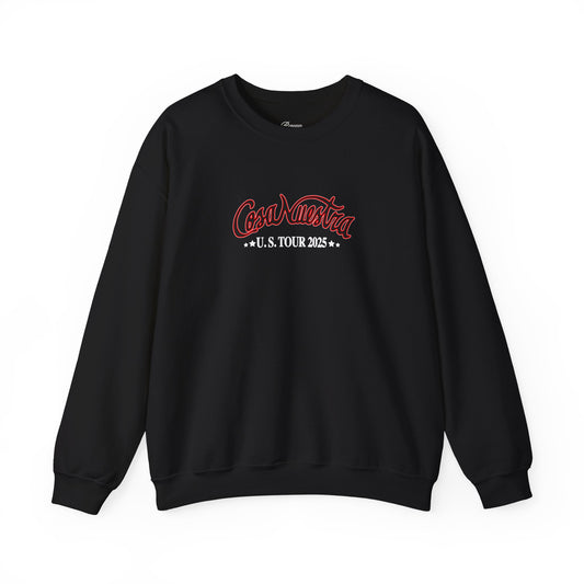 Laufey Tour Merch Cozy Black Crewneck