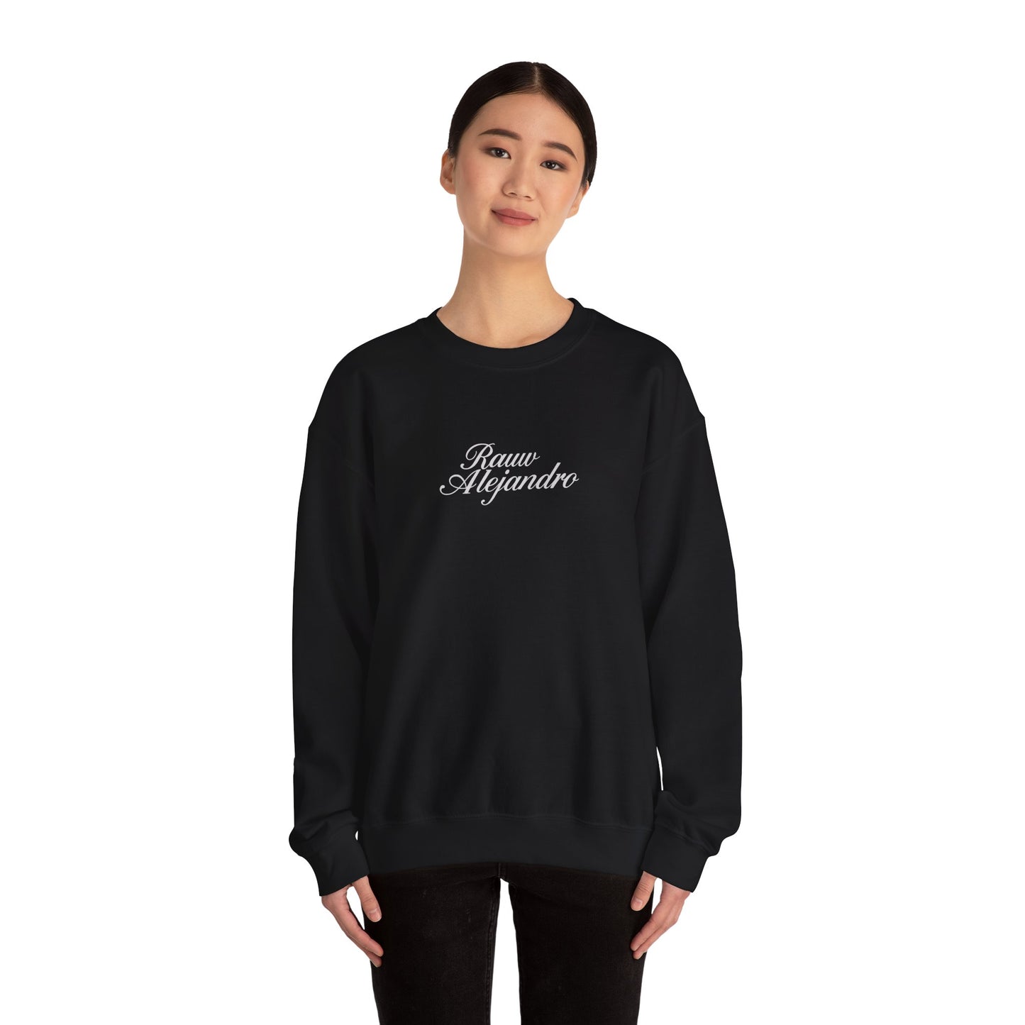 Laufey Tour Merch Gangster Black Crewneck