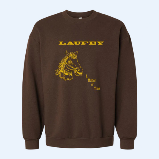Laufey Tour Merch - A Matter of Time Tour Crewneck