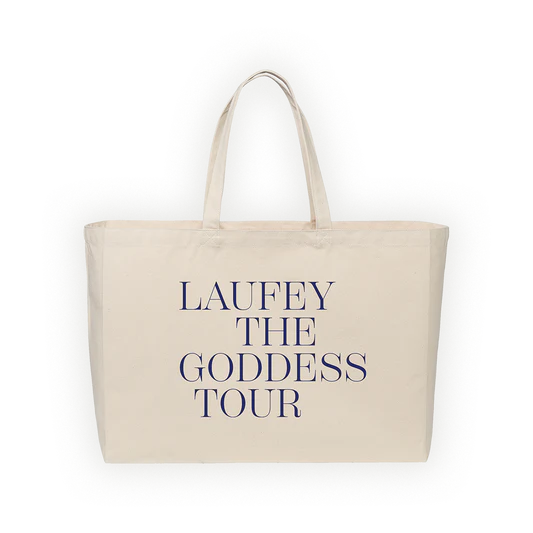 Laufey Tour Merch - Vintage Logo Tote Bag