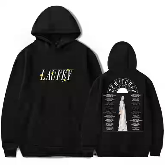 Laufey Tour Merch - Concert Poster Hoodie